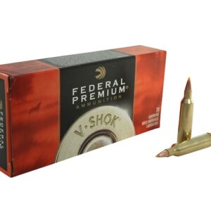 Federal Premium Varmint Ammunition 22-250 Remington 55 Grain Nosler Ballistic Tip Box of 20