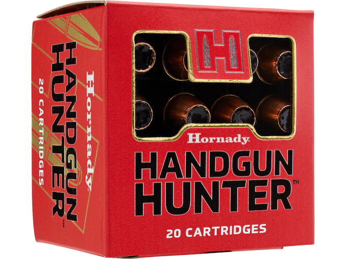 Hornady Handgun Hunter Ammunition 10mm Auto 135 Grain MonoFlex Lead-Free Box of 20