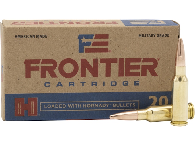 Frontier Cartridge Military Grade Ammunition 6.5 Grendel 123 Grain Hornady Full Metal Jacket