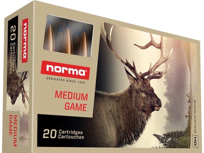 Norma BondStrike Ammunition 6.5 PRC 143 Grain Bonded Polymer Tip Box of 20