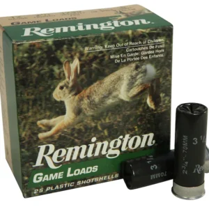 Remington Game Load Ammunition 12 Gauge 2-3/4" 1 oz #6 Shot Box of 25