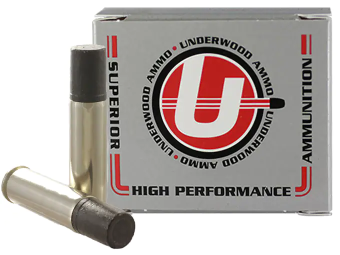 Underwood Ammunition 500 S&W Magnum 700 Grain Lead Wide Flat Nose Gas Check Box of 20