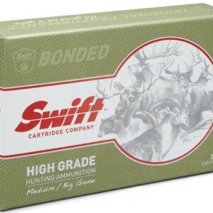 Swift High Grade Big Game Hunting Ammunition 223 Remington 62 Grain Scirocco II Box of 20