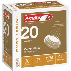 Aguila Competition Target Load Ammunition 20 Gauge 2-3/4" 7/8 oz