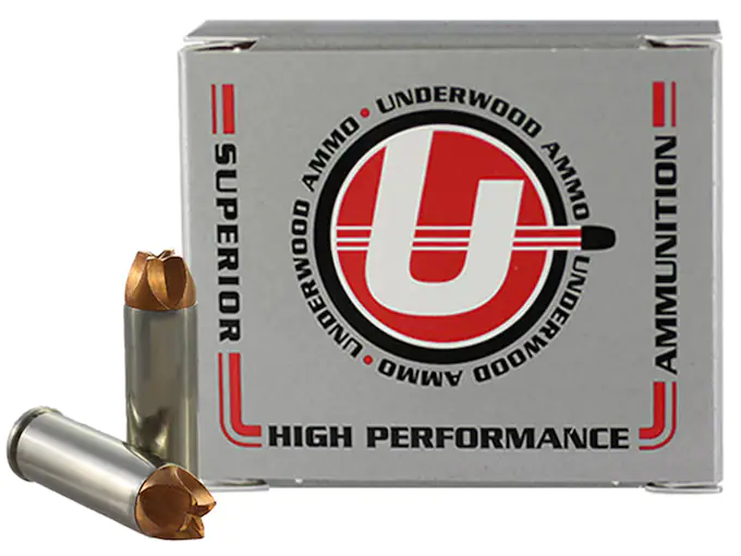 Underwood Xtreme Defender Ammunition 45 Colt (Long Colt) 135 Grain Lehigh Xtreme Defense Lead-Free Box of 20
