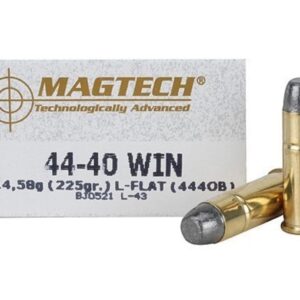 Magtech Cowboy Action Ammunition 44-40 WCF 225 Grain Lead Flat Nose Box of 50