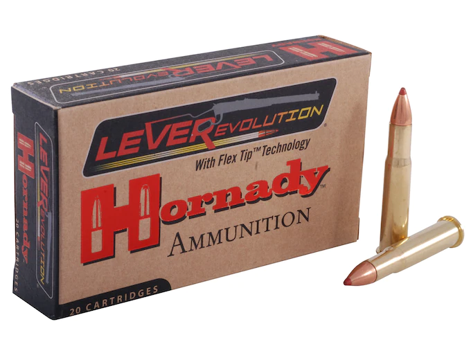 Hornady LEVERevolution Ammunition 32 Winchester Special 165 Grain FTX Box of 20