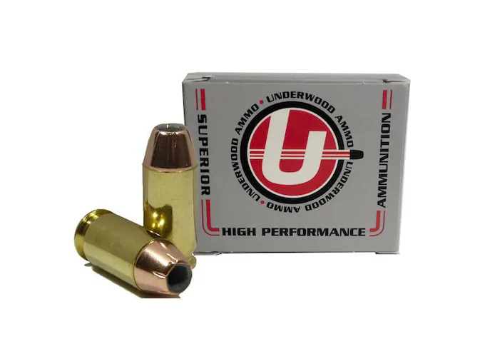 Underwood Ammunition 45 Super 230 Grain Jacketed Hollow Point Box of 20