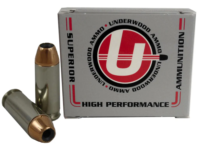 Underwood Ammunition 10mm Auto 200 Grain Jacketed Hollow Point Box of 20