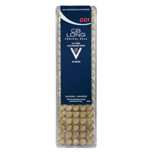 CCI Ammunition 22 CB Long 29 Grain Lead Round Nose Box of 100