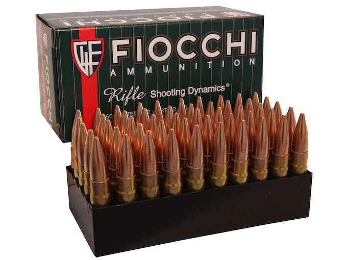 Fiocchi Shooting Dynamics Ammunition 300 AAC Blackout 150 Grain Full Metal Jacket Boat Tail