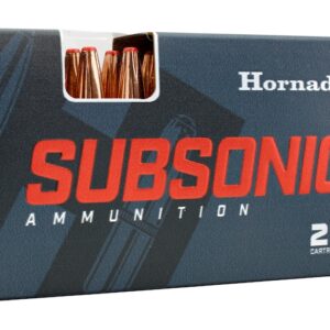 Hornady Subsonic Ammunition 350 Legend 250 Grain SUB-X FTX Box of 20
