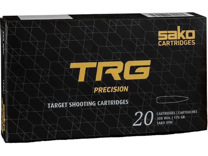 Sako TRG Precision Ammunition 6.5 Creedmoor 136 Grain Hollow Point Box of 20