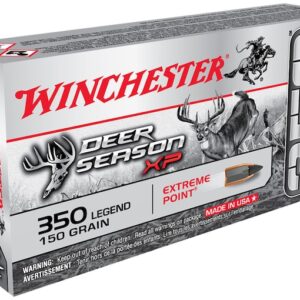 Winchester Deer Season XP Ammunition 350 Legend 150 Grain Extreme Point Polymer Tip Box of 20