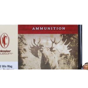 Nosler Custom Ammunition 300 Winchester Magnum 165 Grain Partition Box of 20