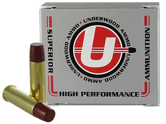 Underwood Ammunition 41 Remington Magnum 265 Grain Lead Wide Long Nose Gas Check Box of 20