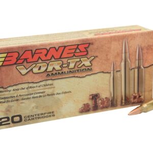 Barnes VOR-TX Ammunition 5.56x45mm NATO 70 Grain TSX Hollow Point Boat Tail Lead-Free Box of 20