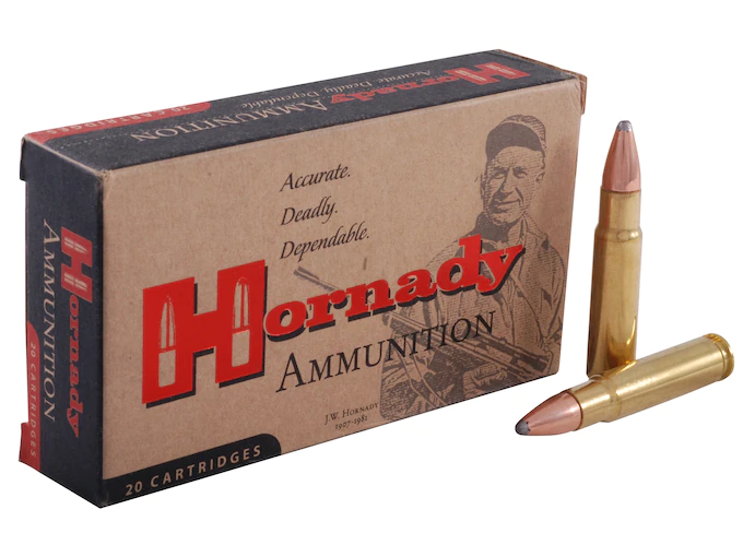 Hornady Custom Ammunition 358 Winchester 200 Grain Interlock Spire Point Box of 20