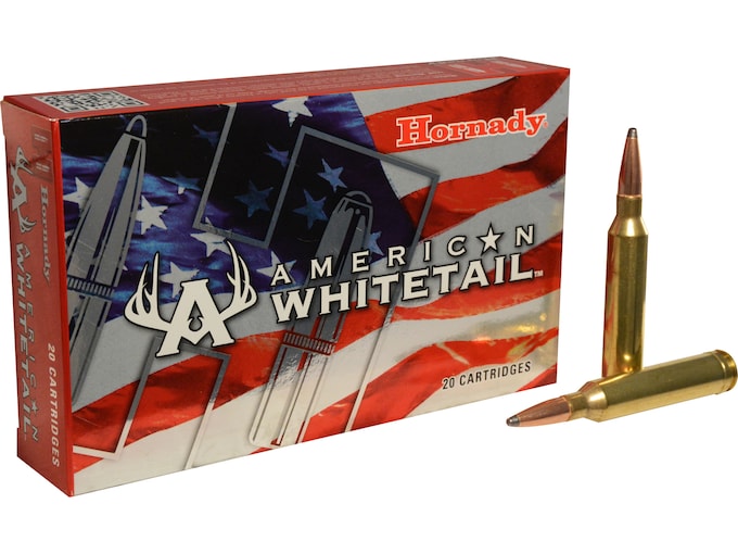 Hornady American Whitetail Ammunition 7mm Remington Magnum 154 Grain Interlock Spire Point Box of 20