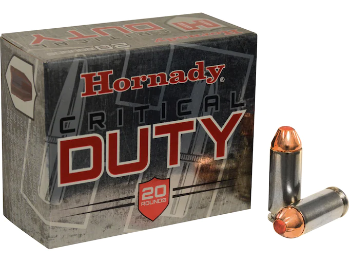 Hornady Critical Duty Ammunition 10mm Auto 175 Grain FlexLock Box of 20