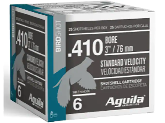 Aguila Standard Velocity Ammunition 410 Bore 3" 11/16 oz