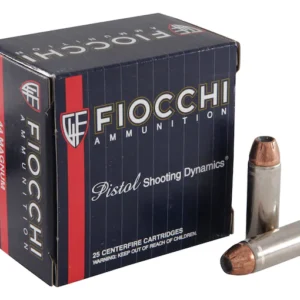 Fiocchi Extrema Ammunition 44 Remington Magnum 200 Grain Hornady XTP Jacketed Hollow Point Box of 25
