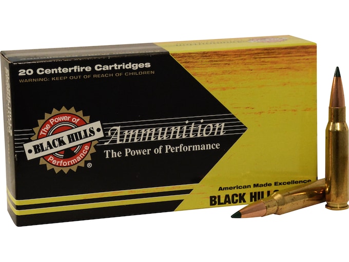 Black Hills Gold Ammunition 308 Winchester 155 Grain Sierra Tipped MatchKing (TMK)