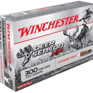 Winchester Deer Season XP Ammunition 300 Winchester Magnum 150 Grain Extreme Point Polymer Tip Box of 20