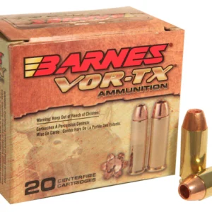 Barnes VOR-TX Ammunition 10mm Auto 155 Grain XPB Hollow Point Lead-Free Box of 20