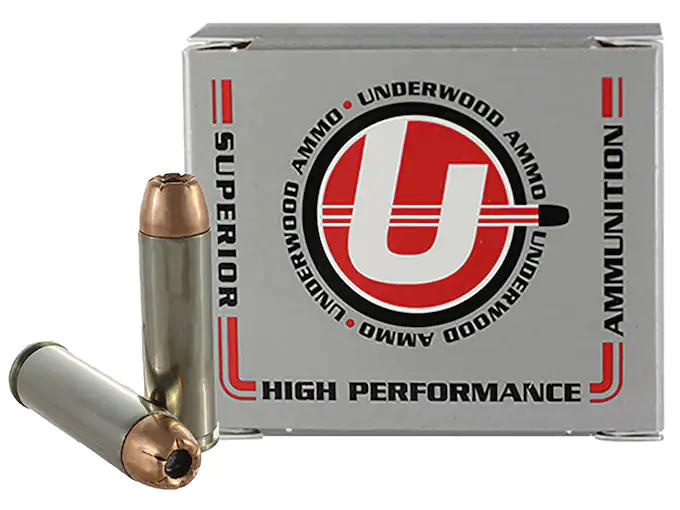 Underwood Ammunition 500 S&W Magnum 350 Grain Hornady XTP Jacketed Hollow Point Box of 20