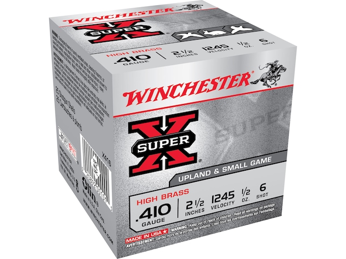 Winchester Super-X High Brass Ammunition 410 Bore