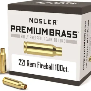 Nosler Custom Brass 221 Remington Fireball Box of 100