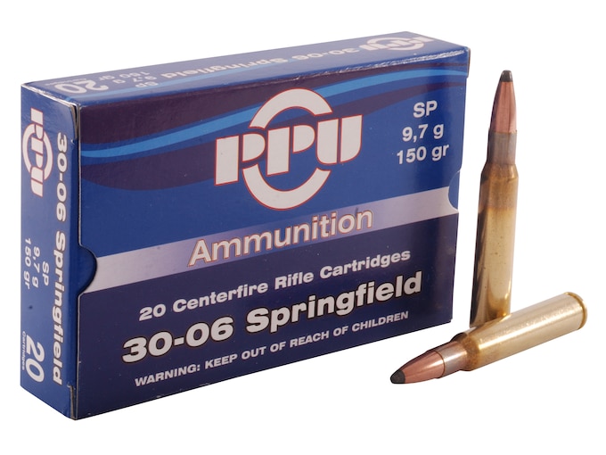 Prvi Partizan Ammunition 30-06 Springfield 150 Grain Soft Point Box of 20