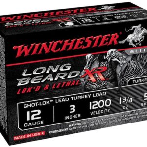 Winchester Long Beard XR Turkey Ammunition 12 Gauge Copper Plated Shot