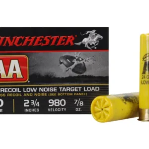 Winchester AA Featherlite Target Ammunition 20 Gauge 2-3/4" 7/8 oz #8 Shot
