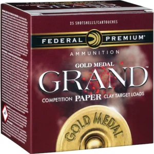 Federal Premium Gold Medal Grand Handicap Paper Ammunition 12 Gauge 2-3/4" 1-1/8 oz