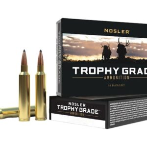 Nosler Trophy Grade Ammunition 243 Winchester 100 Grain Partition Box of 20