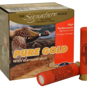 Kent Cartridge Gamebore Pure Gold Diamond Shot Ammunition 28 Gauge 2-1/2" 9/16 oz