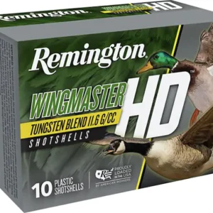 Remington Wingmaster HD Ammunition 20 Gauge 3" 1-1/8 oz #4 Non-Toxic Tungsten Alloy Shot Box of 10