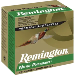 Remington Nitro Pheasant Ammunition 12 Gauge 2-3/4" Copper Plated Shot