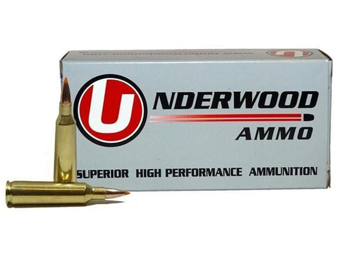 Underwood Ammunition 22-250 Remington 60 Grain Nosler Ballistic Tip Box of 20