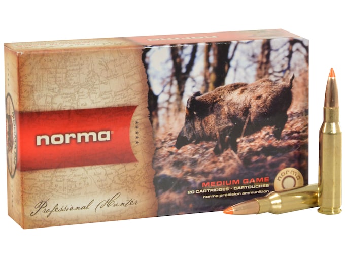 Norma TipStrike Ammunition 243 Winchester 76 Grain Polymer Tip Flat Base Box of 20
