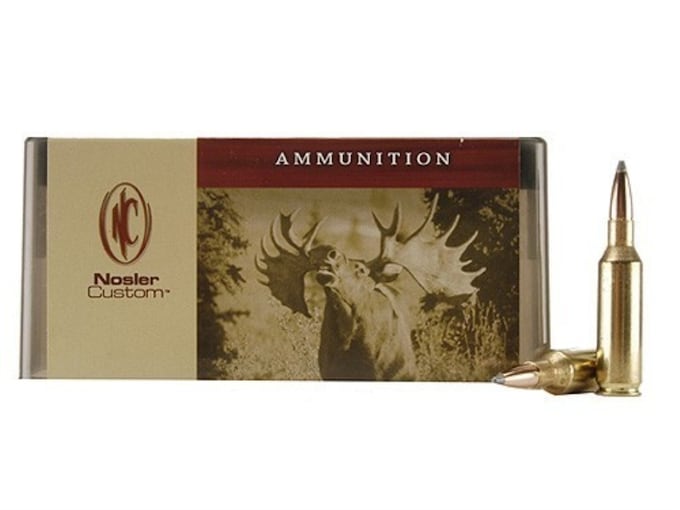 Nosler Custom Ammunition 7mm Remington Short Action Ultra Magnum 150 Grain Partition Spitzer Box of 20