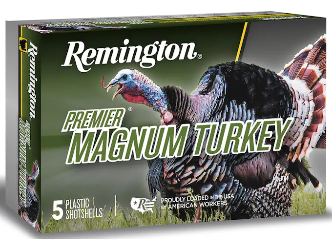 Remington Premier Magnum Turkey Ammunition 20 Gauge 3" 1-1/4 oz Copper Plated Shot