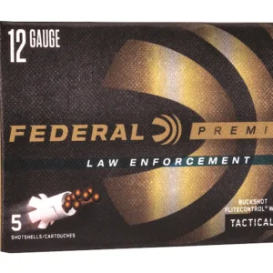 Federal Premium Law Enforcement Tactical Ammunition 12 Gauge 2-3/4" 00 Buckshot 9 Pellets