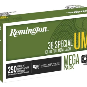 Remington UMC Ammunition 38 Special 130 Grain Full Metal Jacket