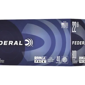 Federal Champion Ammunition 22 Long Rifle High Velocity 40 Grain Lead Round Nose
