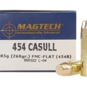 Magtech Ammunition 454 Casull 260 Grain Full Metal Jacket Box of 20