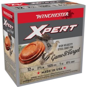 Winchester Super-X Xpert Game and Target Ammunition 12 Gauge 2-3/4" Non-Toxic Steel Shot
