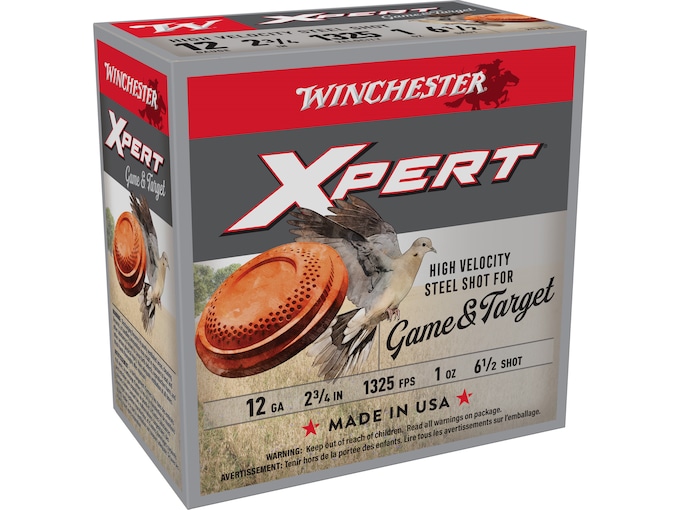 Winchester Super-X Xpert Game and Target Ammunition 12 Gauge 2-3/4" Non-Toxic Steel Shot